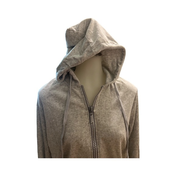 NWT Gray Esti Couture Hooded Sweat Suit Set - Picture 1 of 12